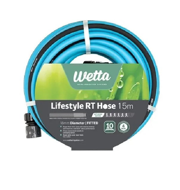 Wetta Lifestyle Garden Hose 18mm  10yr Warranty