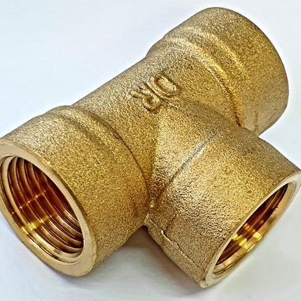 Brass Female Tee