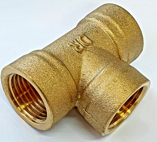 Brass Female Tee
