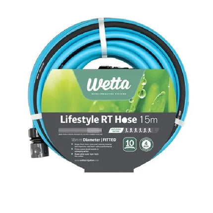 Wetta Lifestyle Garden Hose 18mm  10yr Warranty