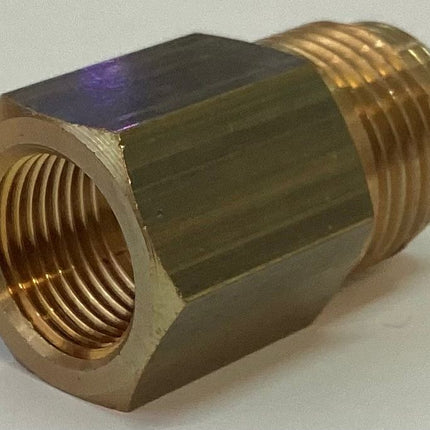 AR1 "A"  Brass Nipple M22 3/8Female BSP