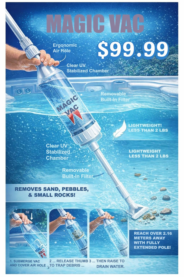 Magic Vac Pool & Spa Cleaner