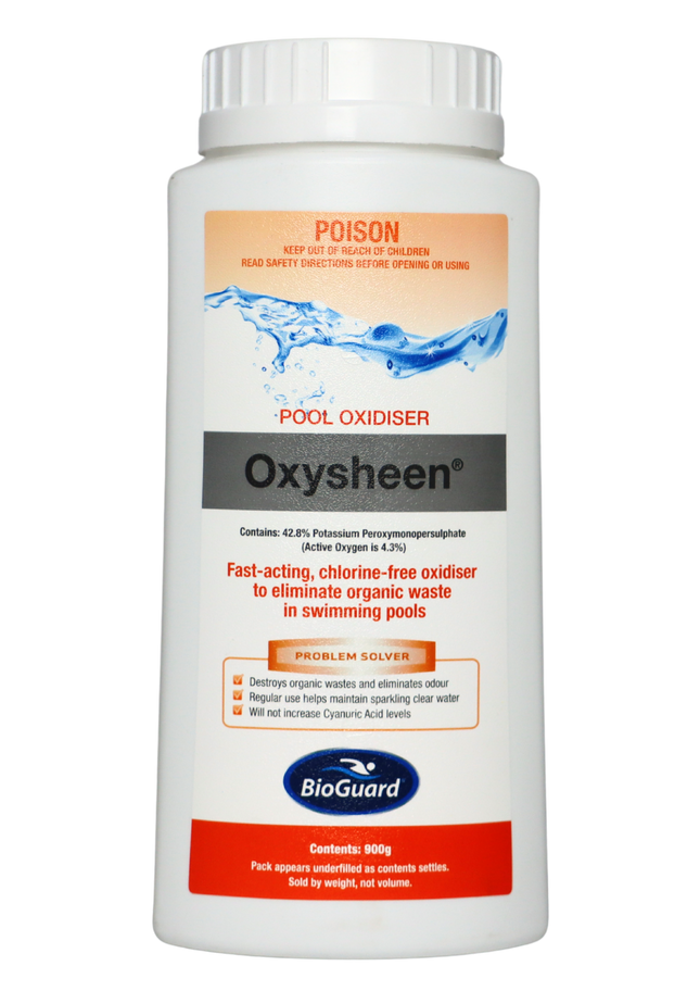Bioguard Oxysheen 900g Chlorine Free Oxidiser