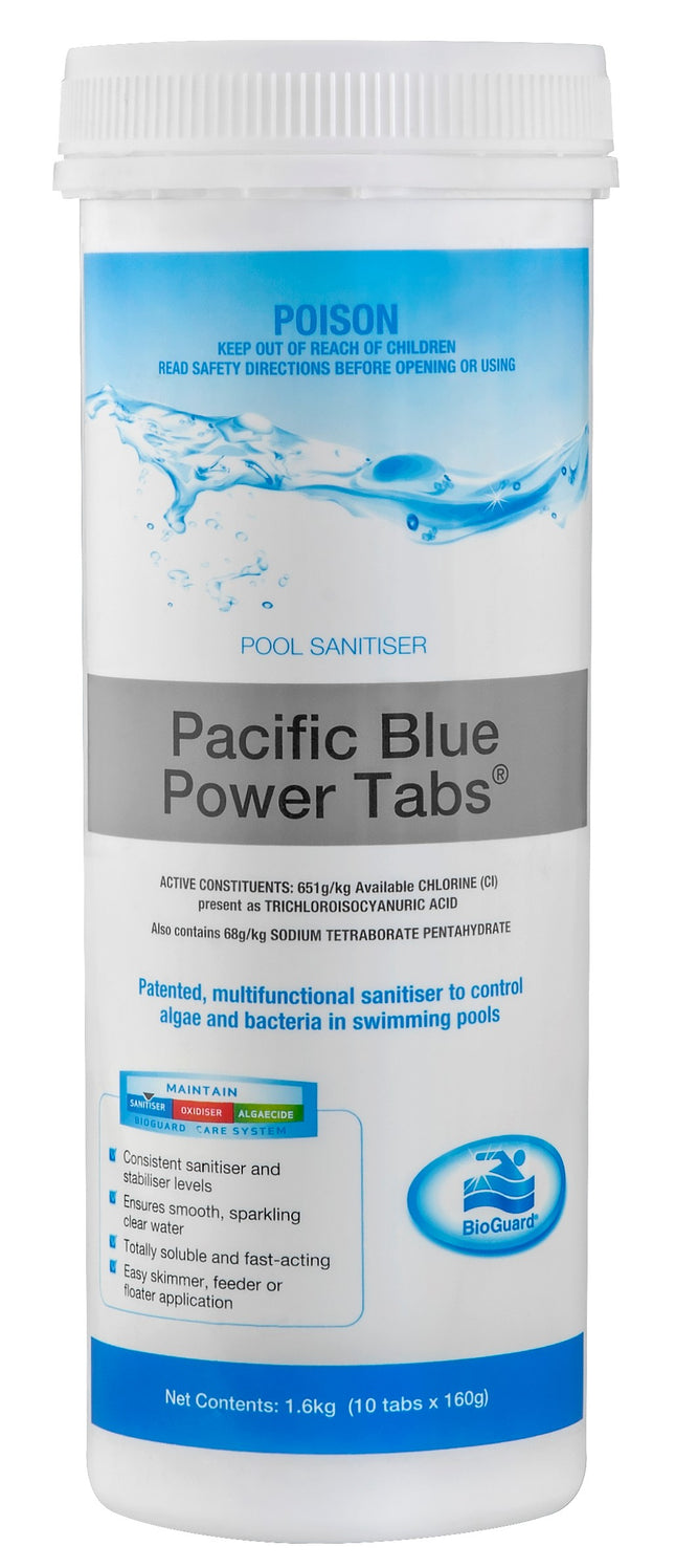 Pacific Blue Power Tabs Pool Slow Release Chlorine