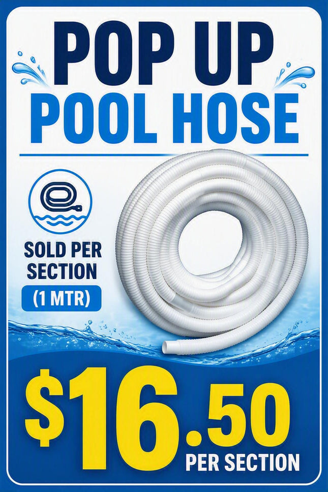 Quality 32mm Pop Up Pool Hose Cut Per length/ section