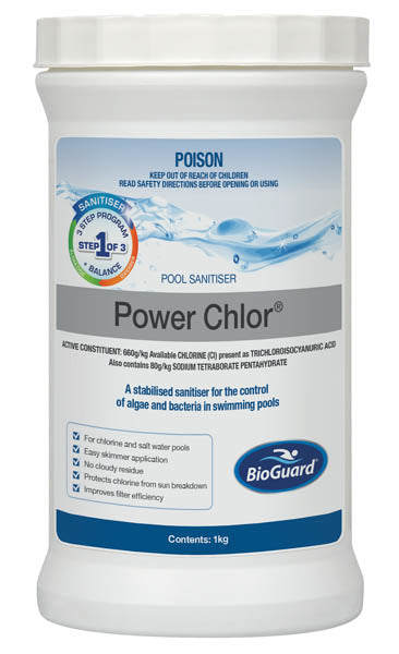 Power Chlor Pool Chlorine Granules (Trichlor)