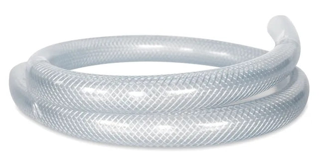 Reinforced Pressure Flex Clear Vinyl Tube Food grade Per Mtr