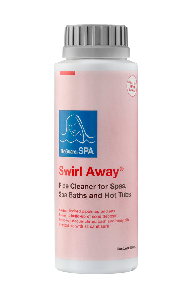 Swirl Away - Cleans pipework when you empty the spa.