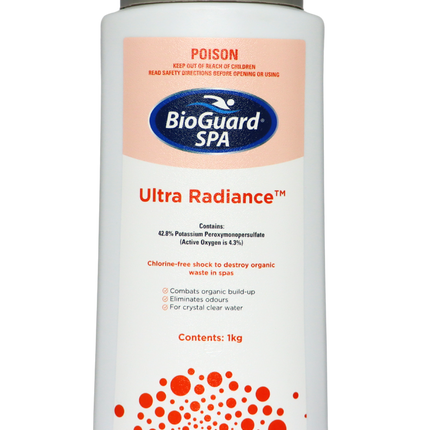 Bioguard Spa Ultra Radiance 1kg Chlorine free Shock