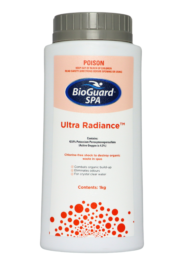 Bioguard Spa Ultra Radiance 1kg Chlorine free Shock