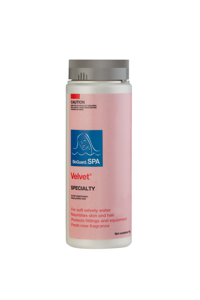 Velvet for soft silky water