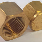 Brass Cap 3mm 1/8