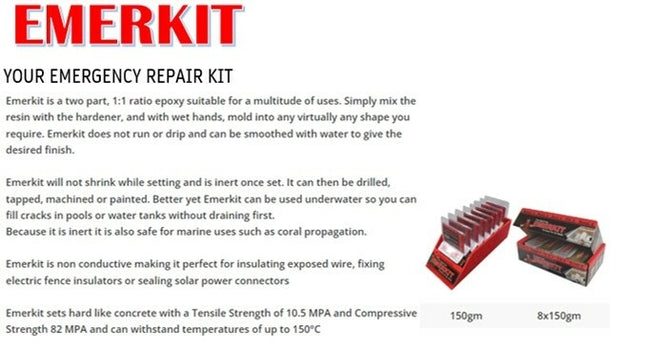 Emerkit Epoxy Repair Kit