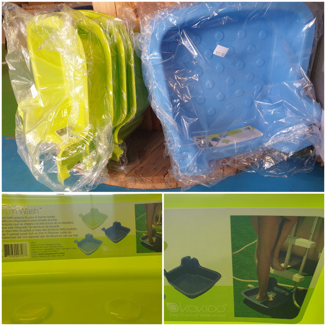 Pool & Spa Step n Wash Foot Bath for pop up pools and Spas
