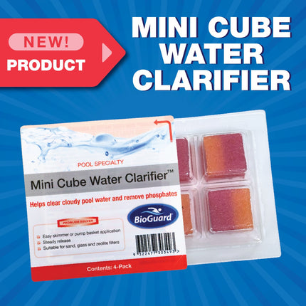 Bioguard Mini Cube Clarifier 4 Pack