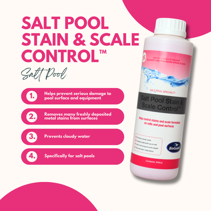 Pool Stain & Scale  - For clean healthy pools