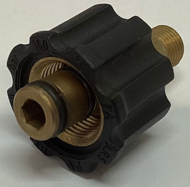 AR5 'B' Extended Coupler 1/4Male BSP BLACK * 26.1034.50